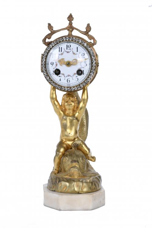 GEORGES-LOUIS BONAME (1847-1919). FRENCH TABLE CLOCK, CIRCA