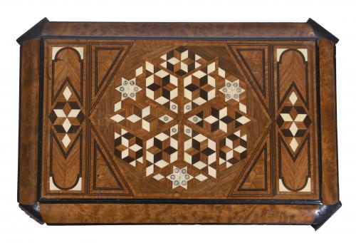 SYRIAN SIDE CABINET FOR THE ENGLISH MARKET, 19TH CENTURY.