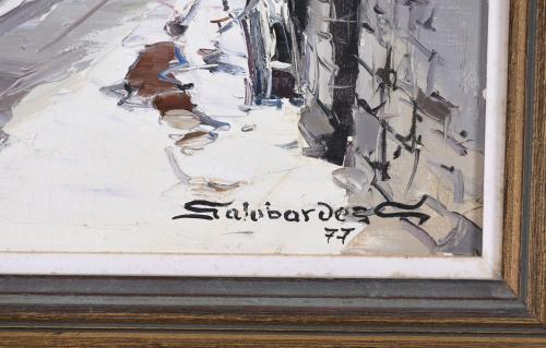 FRANCESC GALOBARDES (1930). "VIEW OF SISPONY (ANDORRA)", 19