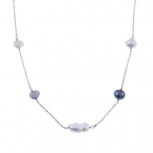 COLLAR DE PERLAS BARROCAS.
