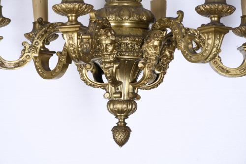 SPANISH CEILING LAMP, EARLY 20TH CENTURY.