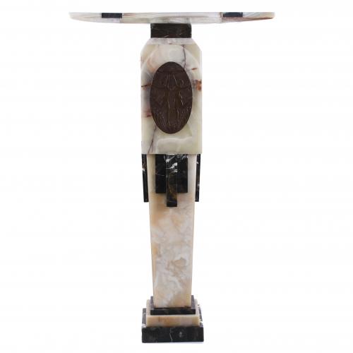 AFTER DEMÉTRE CHIPARUS MODELS (1886 – 1947). FLOOR LAMP, CIRCA 1950-1960.