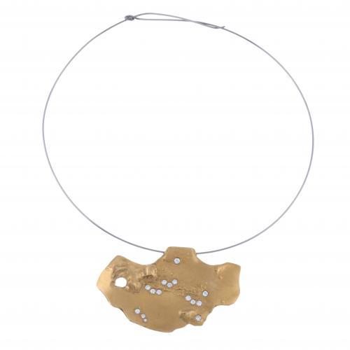 JOSEP MIRAS. JOYERÍA TIVOLI. COLLAR DE ORO CON DIAMANTES.