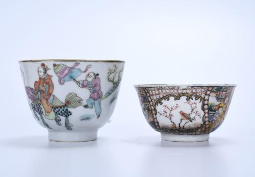 LOT OF SEVEN CHINESE AND JAPANESE PIECES, 19TH AND 20TH CEN