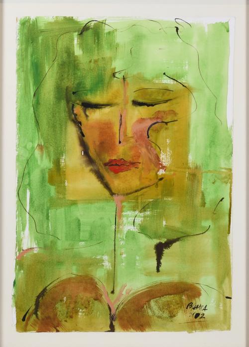 PILAR BAMBA (SIGLO XX).  "GREEN", 2002.