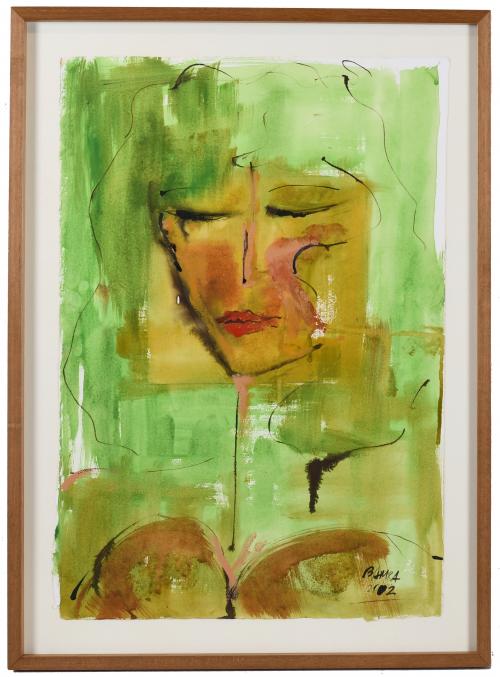 PILAR BAMBA (SIGLO XX).  "GREEN", 2002.