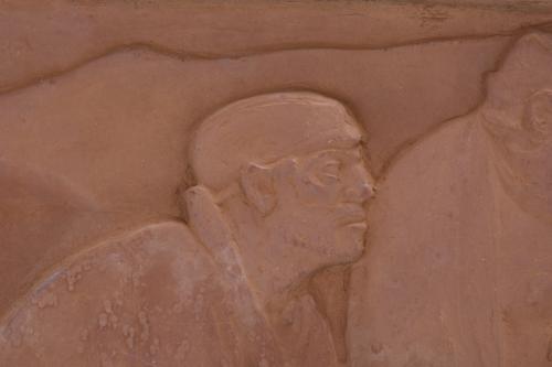 GUSTAVE VIOLET (1873-1952). "PASTORES A LA LUZ DE LA LUNA".