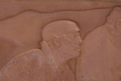 GUSTAVE VIOLET (1873-1952). "PASTORES A LA LUZ DE LA LUNA".