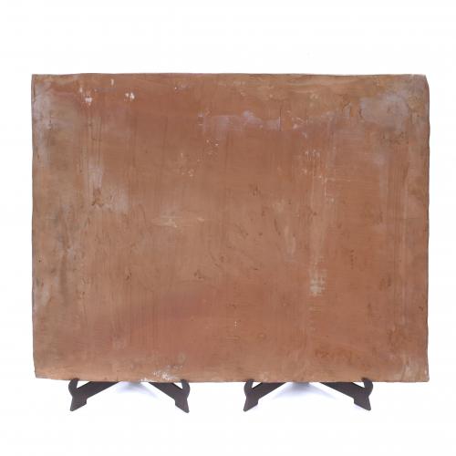 GUSTAVE VIOLET (1873-1952). "PASTORES A LA LUZ DE LA LUNA".