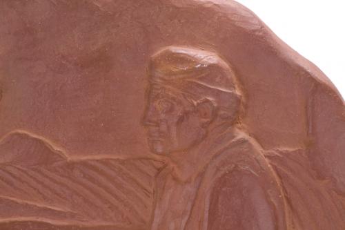 SEGÚN GUSTAVE VIOLET (1873-1952). "PASTOR CATALÁN EN BURRO".