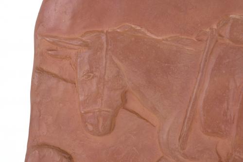 SEGÚN GUSTAVE VIOLET (1873-1952). "PASTOR CATALÁN EN BURRO".