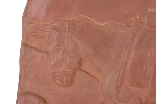 AFTER GUSTAVE VIOLET (1873-1952). "CATALAN SHEPHERD ON A DO