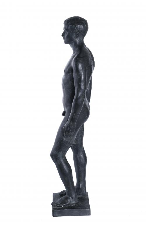 JOSEP CLARÀ (1878-1958). "HOMBRE DESNUDO", 1935.