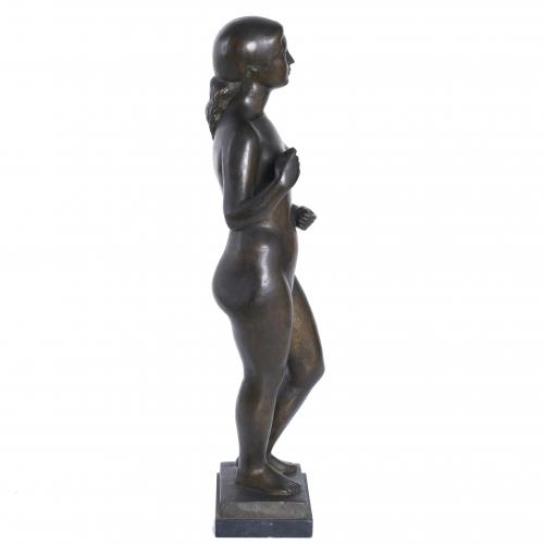 JOSEP GRANYER Y GIRALT (1899-1983) "FEMALE NUDE STANDING"