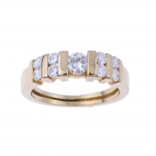 SORTIJA CON DIAMANTES.