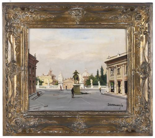 RAFAEL DURANCAMPS (1891-1979). "CAPITOL" (Rome, 1953). 