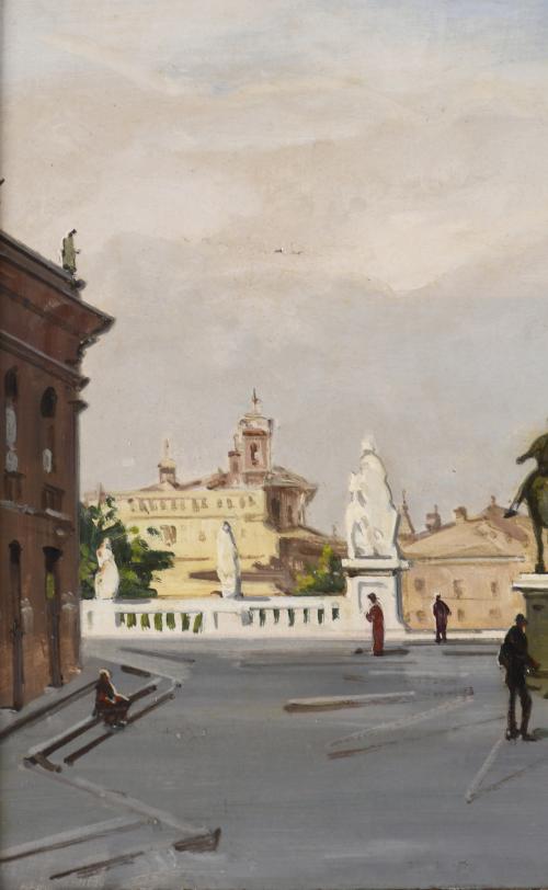 RAFAEL DURANCAMPS (1891-1979). "CAPITOL" (Rome, 1953). 