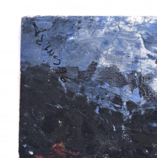 DANIEL ARGIMON (1929-1996). "HOMENAJE A GOYA", 1996.