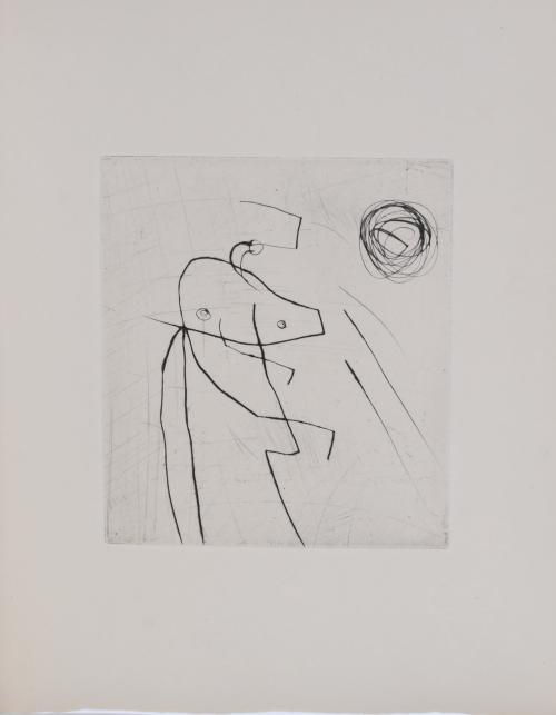JOAN MIRÓ (1893-1983) Y JOSÉ-MIGUEL ULLÁN (1944-2009). "ALM