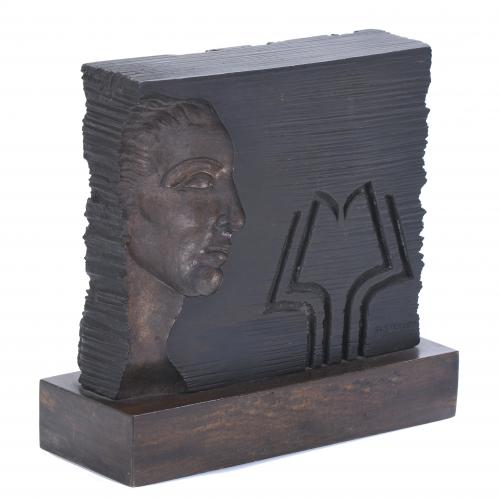 JOSEP MARIA SUBIRACHS (1927-2014). Award given by the Publi