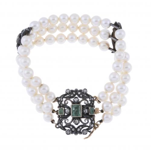 PEARLS BRACELET, EARLY 20TH CENTURY.
