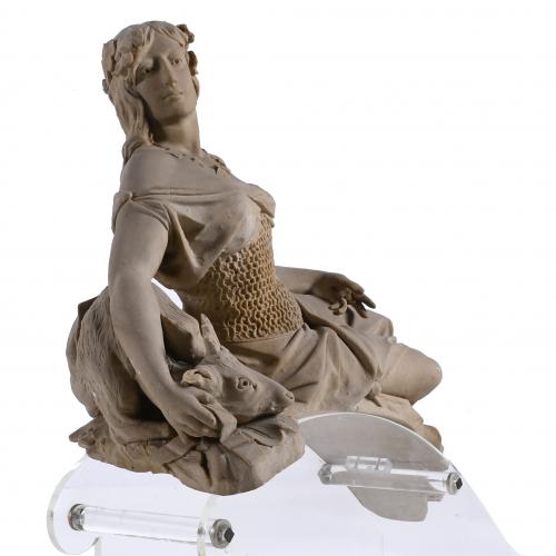 20TH CENTURY EUROPEAN SCHOOL. "DIANA".
