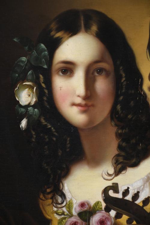 AUSTRIAN SCHOOL, MID 19TH CENTURY. "THE THREE MOST DELICIOU