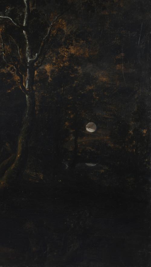 18TH/19TH FLEMISH SCHOOL. "LANDSCAPE WITH STONE CARRIERS".