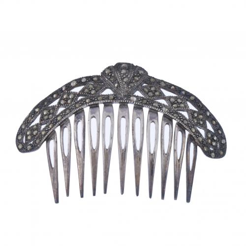 "PEINETA" COMB WITH MARCASITES.