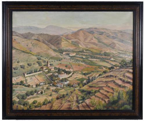 JOSEP DE CABANYES (?-c.1951). "SANT GENIS (HORTA)".