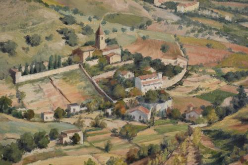 JOSEP DE CABANYES (?-c.1951). "SANT GENIS (HORTA)".