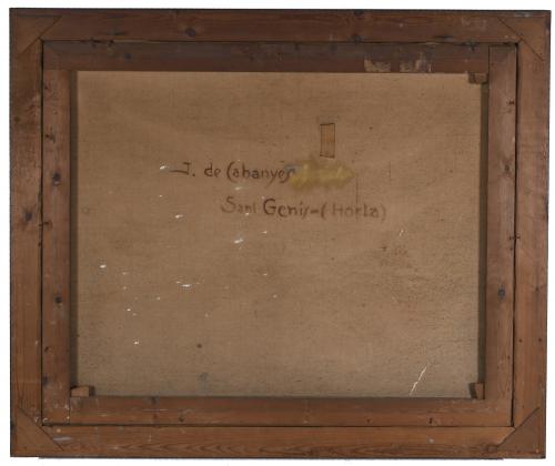JOSEP DE CABANYES (?-c.1951). "SANT GENIS (HORTA)".
