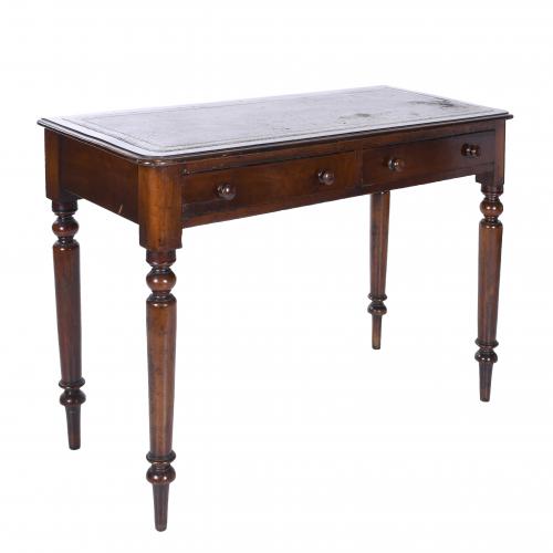 ENGLISH WRITING TABLE, LATE 19TH CENTURY.