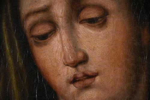ESCUELA ESPAÑOLA, SIGLO XVIII.  "DOLOROSA".