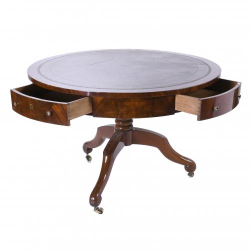 ENGLISH CIRCULAR TABLE, VICTORIAN STYLE, 20TH CENTURY.