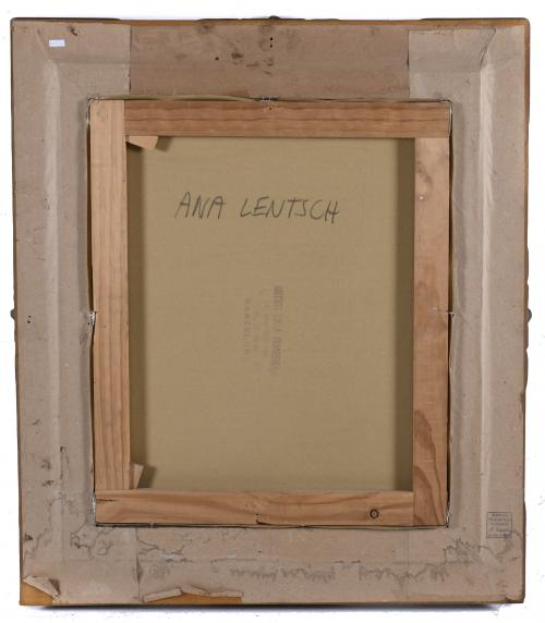 ANA LENTSCH (1943). "COMPOSICIÓN FLORAL", 1986. 