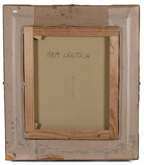 ANA LENTSCH (1943). "COMPOSICIÓN FLORAL", 1986. 