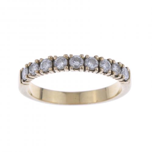 DIAMONDS ETERNITY RING.