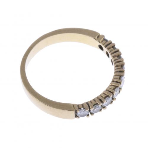 DIAMONDS ETERNITY RING.