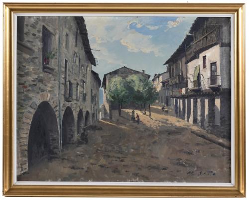 RAFAEL FERNÁNDEZ DE SOTO (1915-1984). "PLAÇA DE LES VOLTES"