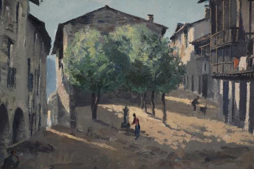 RAFAEL FERNÁNDEZ DE SOTO (1915-1984). "PLAÇA DE LES VOLTES"