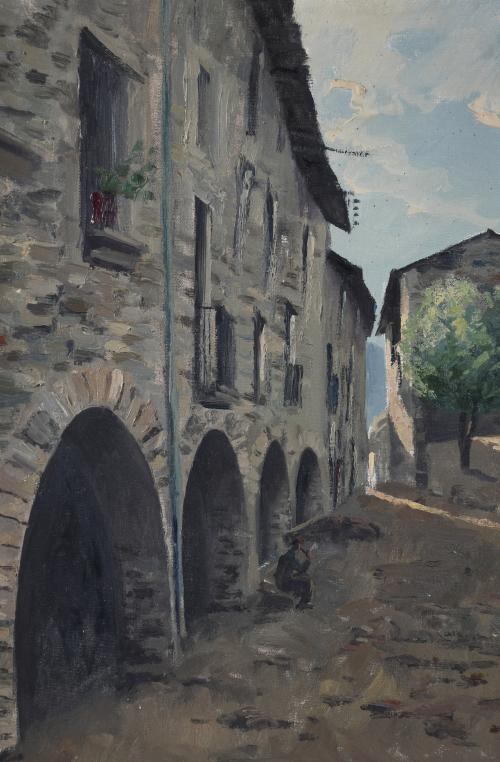 RAFAEL FERNÁNDEZ DE SOTO (1915-1984). "PLAÇA DE LES VOLTES"