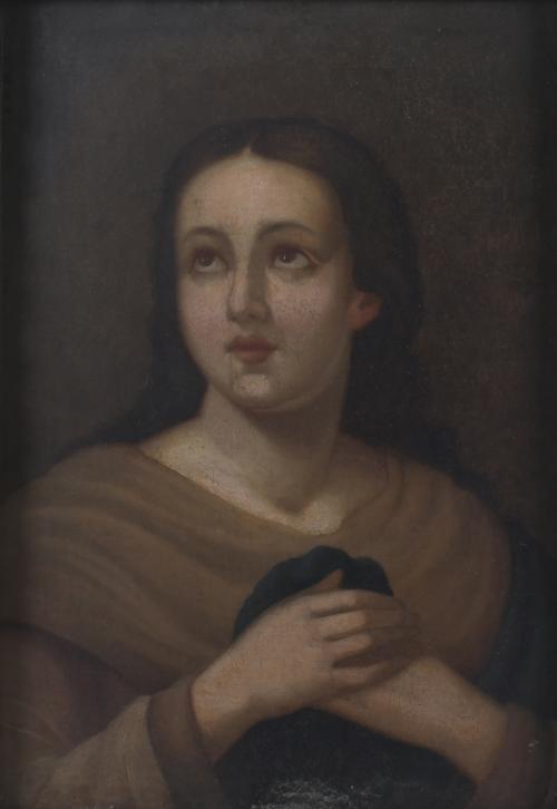 18TH CENTURY SPANISH SCHOOL. "IMMACULATE CONCEPTION".