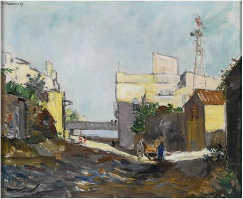 RAFAEL DURANCAMPS (1891-1979). "LANDSCAPE".