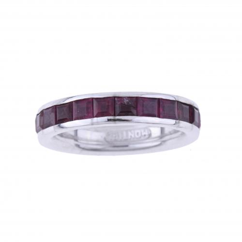 RUBIES WEDDING RING.