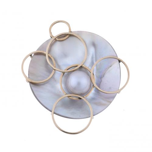 MOTHER-OF-PEARL PENDANT.