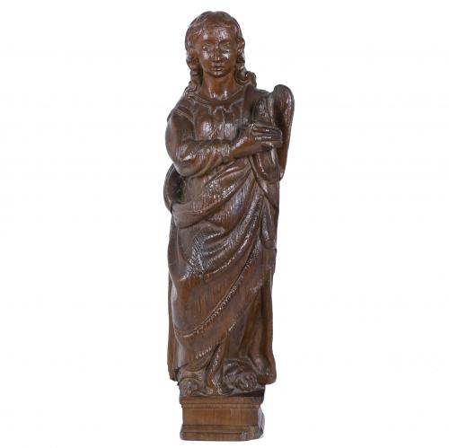 16TH-17TH CENTURIES SPANISH SCHOOL. "SAINT MAGDALENE" (?).