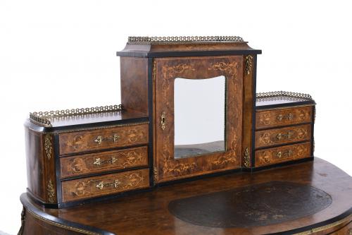 FRENCH DRESSER DESK, LOUIS XV STYLE, 20TH CENTURY.