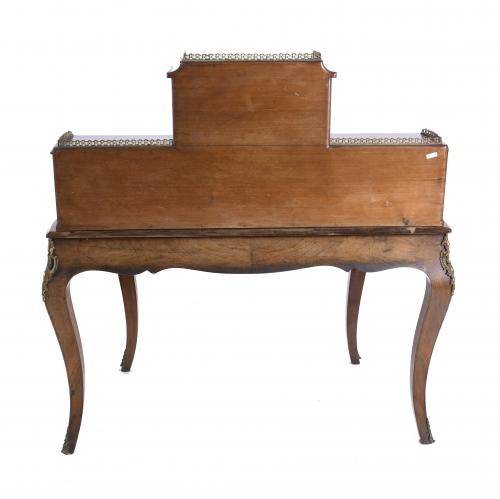 FRENCH DRESSER DESK, LOUIS XV STYLE, 20TH CENTURY.