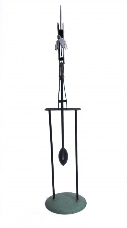 ROCKING PENDULUM IN THE SHAPE OF A SWORDFISH, MID 20TH CENT
